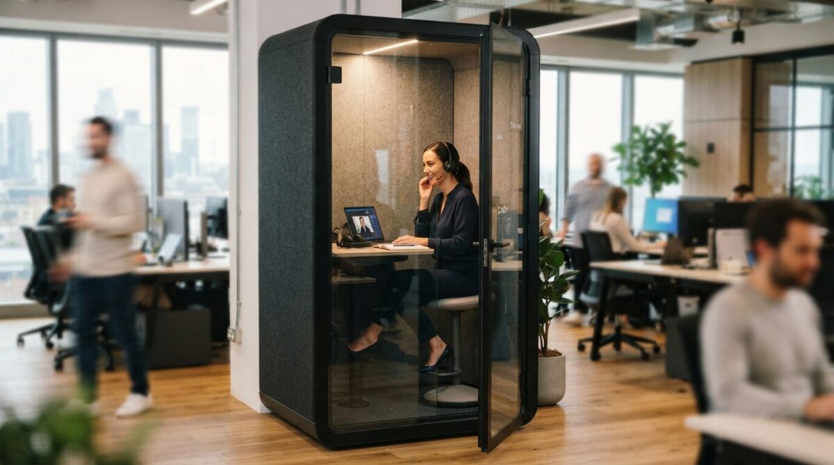 Pourquoi la phone box bureau devient-elle indispensable ?